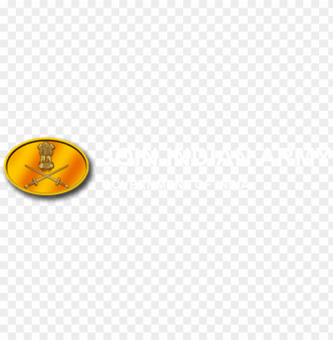 indian army logo Transparent PNG Isolated Item with Detail