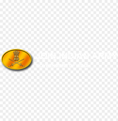 Indian Army Logo Transparent PNG Isolated Item With Detail