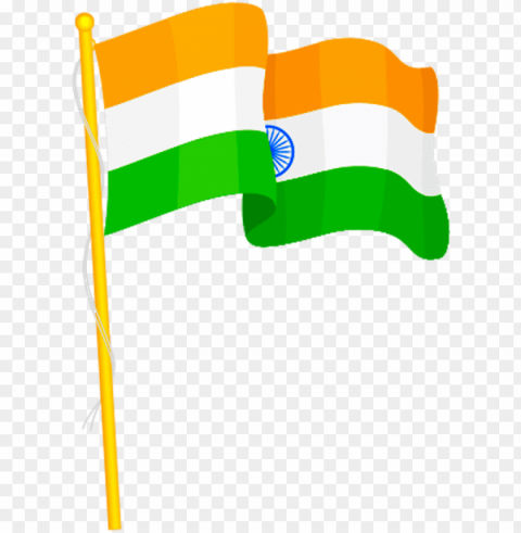 indian-flag 15 august background - independence day flag PNG Graphic with Transparent Isolation