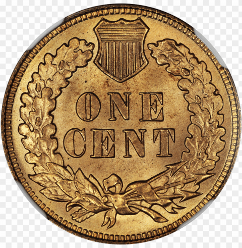 indian gold coin Isolated Subject on Clear Background PNG