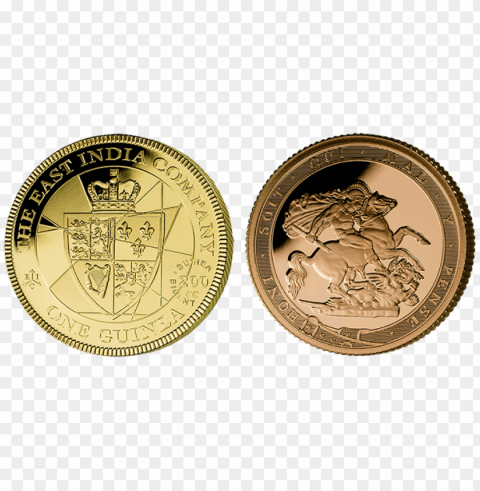 indian gold coin Isolated Subject on HighQuality Transparent PNG