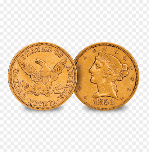 indian gold coin PNG images with no background free download