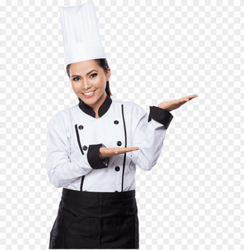 indian lady chef cooki Transparent PNG photos for projects