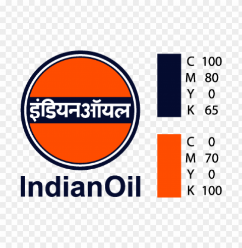 indian oil company vector logo Transparent PNG images for graphic design