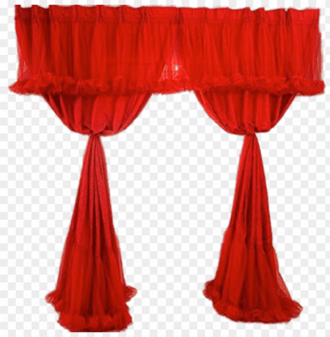 indian style red curtains PNG images for editing