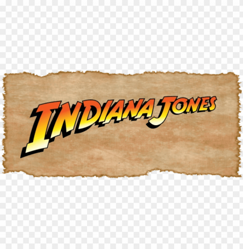 indiana jones logo on parchment indiana jones - complete making of indiana jones the definitive - Isolated Item in HighQuality Transparent PNG