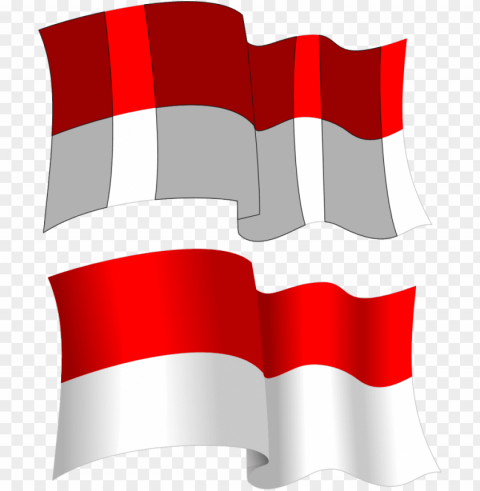 indonesia flag free - indonesia flag PNG Image with Isolated Graphic Element