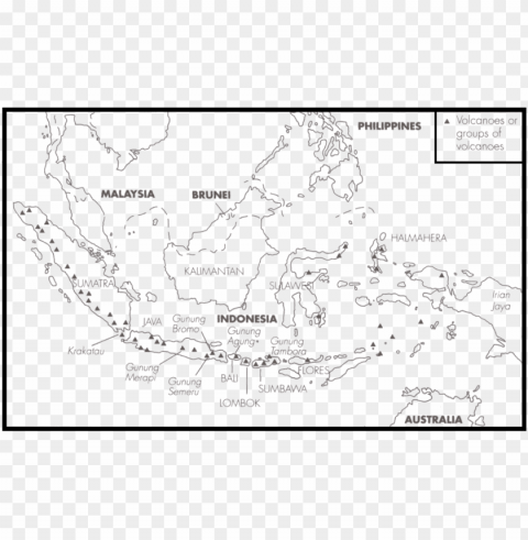 indonesia'a volcanoes no - ma Transparent PNG Object Isolation