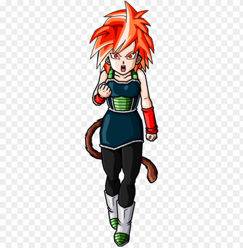 ine super saiyan god Isolated Subject with Transparent PNG