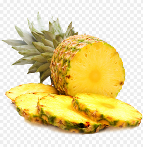 ineapple Isolated Subject with Clear Transparent PNG