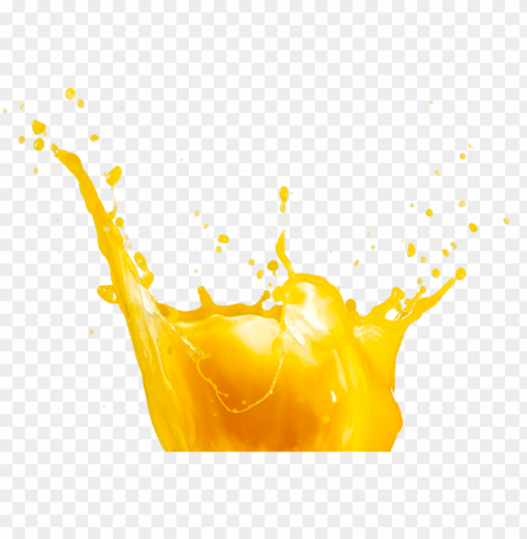 ineapple mango dream - fruit juice splash Clear background PNG elements