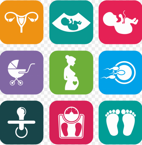 infant nursing icon baby care pregnant women - pregnant woman ico Isolated Graphic on HighQuality PNG