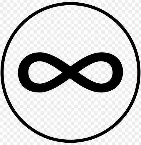 infinity sign in circle PNG images with no background free download