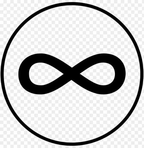 Infinity Sign In Circle PNG Images With No Background Free Download