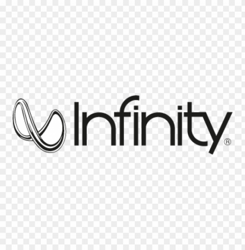 infinity symbol vector logo Transparent PNG artworks for creativity