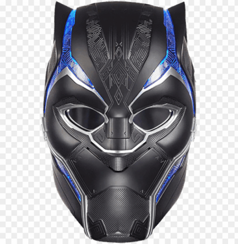 infinity war - black panther marvel legends helmet Isolated Object on Transparent Background in PNG