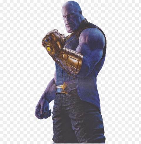 infinity war thanos PNG for Photoshop