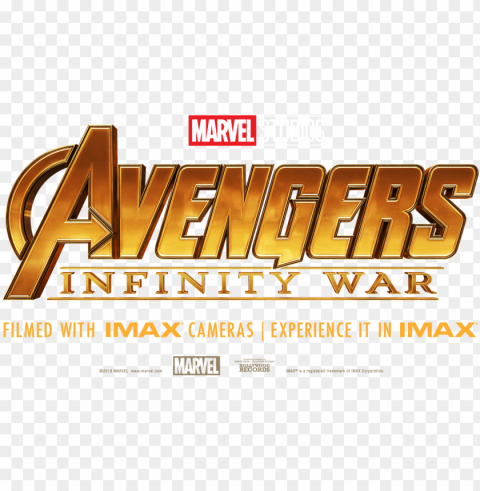 infinity war the imax experience - avengers infinity war logo PNG images with transparent canvas assortment PNG transparent with Clear Background ID 087d02e5