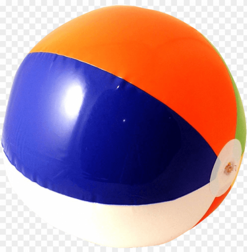inflatable beach ball - beach balls Transparent Background Isolated PNG Illustration