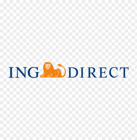 ing direct vector logo Transparent Background PNG Object Isolation