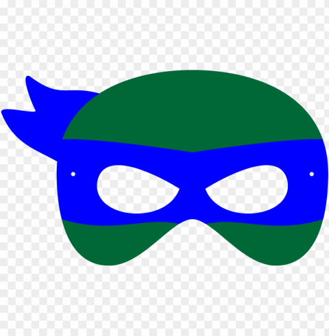 inja turtle face mask template download - mascaras de tortuga ninja PNG transparent elements package