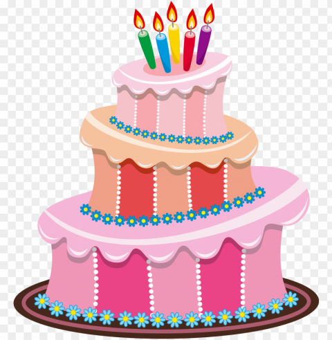 ink birthday cake clipart - birthday cake clipart PNG pictures without background