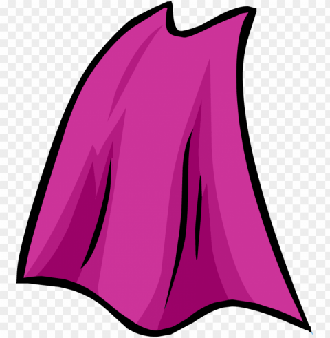 Ink Cape Icon - Superhero Cape Background Transparent PNG Illustration With Isolation