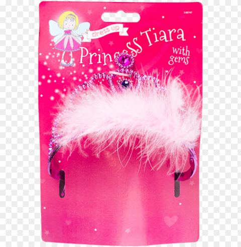 ink fluffy girls tiara dress up plastic silver tiara - mobile phone PNG isolated