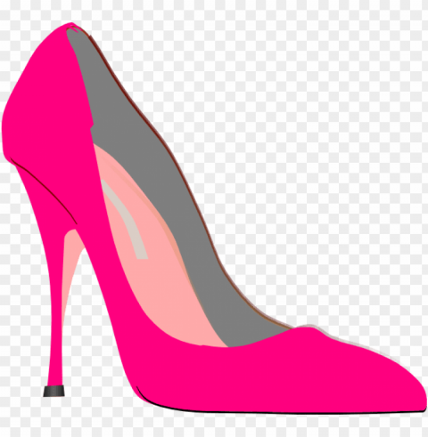 ink high heel shoes clipart - pink high heel clipart PNG transparent graphics comprehensive assortment