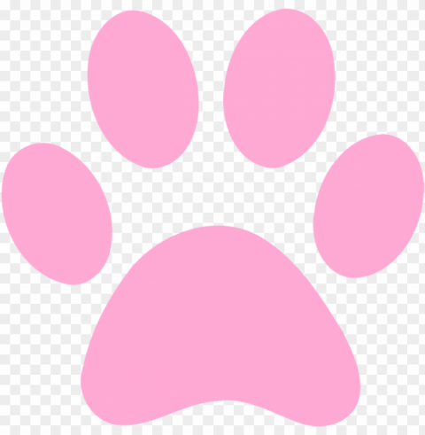 ink panther paw - pink dog paw print PNG images with alpha channel diverse selection
