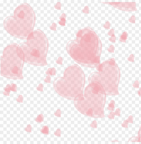 ink heart background vector vector background - pink heart background clear Isolated Artwork on HighQuality Transparent PNG