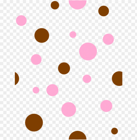 ink polka dot clipart 2 by matthew - pink and brown polka dots Free transparent background PNG