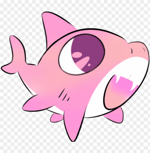 ink shark cute adorable freetoedit - cute pink shark PNG images without subscription