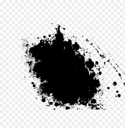 ink splash PNG Image with Isolated Graphic Element