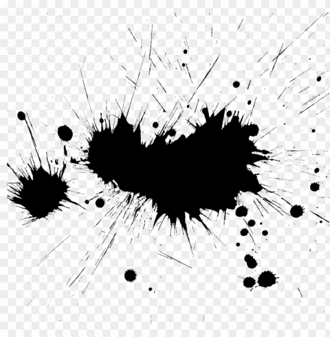 ink splash PNG Image with Transparent Isolated Design