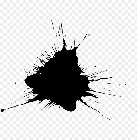 ink splash Clear Background PNG Isolated Design