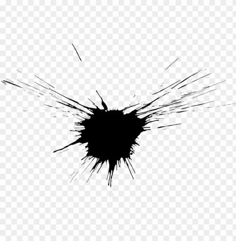 ink splash Clear Background PNG Isolation
