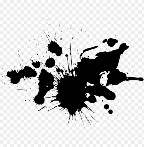 ink splash Clear Background PNG with Isolation