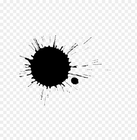 ink stain - ink blotch PNG Graphic with Transparency Isolation