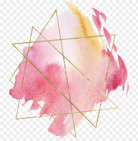 ink sunset watercolor decoration vector - watercolor painti HighQuality PNG Isolated Illustration