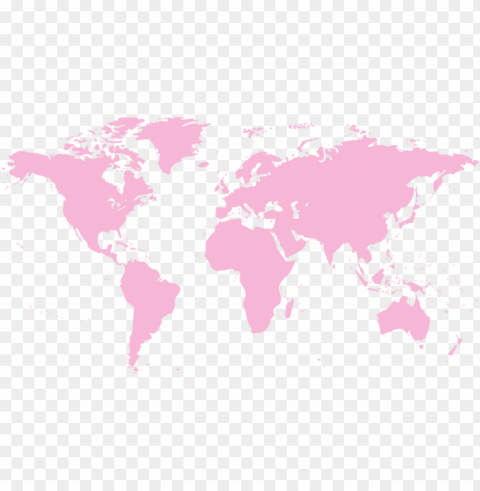 Ink World Map Free PNG Transparent Vectors