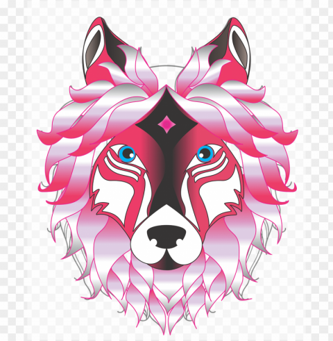 inkwolf headnaughtyfree vector graphicsfree pictures - gambar animasi kepala serigala Images in PNG format with transparency