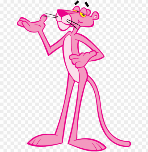 inky - pink panther Transparent PNG Image Isolation PNG transparent with Clear Background ID ae2c8965