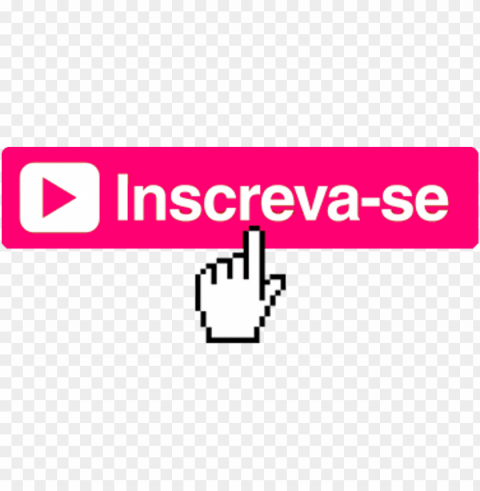 Inscreva-se Subscribe Youtube Redessociais Lucianoball - Hand PNG Transparent Design
