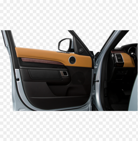 inside of driver's side open door window open - car Transparent Background PNG Isolated Art