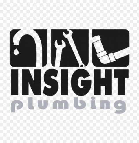 insight plumbing vector logo free Transparent PNG images pack