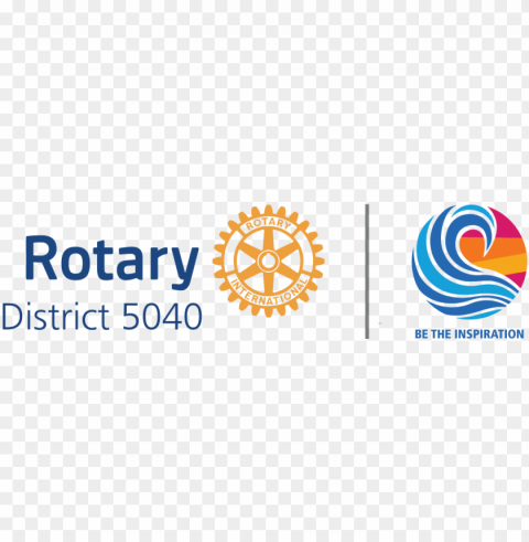 Inspiration Club Rotary Logo White Pictures Inspiration - Rotary Logo 2018 19 Transparent Picture PNG