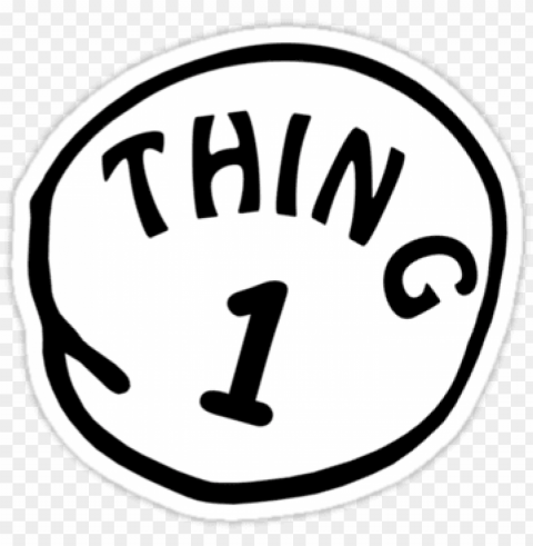 inspirational thing 1 thing 2 printable images thing - thing 1 thing 2 logo Transparent PNG graphics complete archive