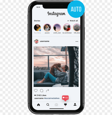 Instagram PNG Images For Advertising