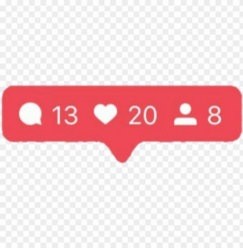 instagram corazón heart like seguir comment comentario - like comment instagram PNG files with clear background bulk download